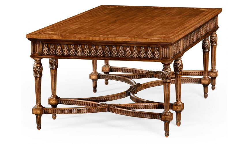Rectangular and Square Coffee Tables Rectangular French Style Coffee Table-93