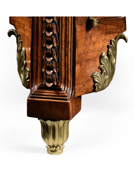 Foyer and Center Tables Marquetry Inlaid Chest of Drawers-04