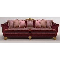 SOFA, COUCH & LOVESEAT Crown Headed Tufted Sofa