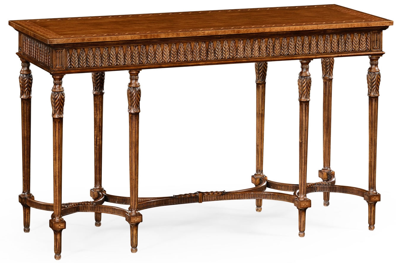 Console & Sofa Tables Napoleon III style console table with fine inlay