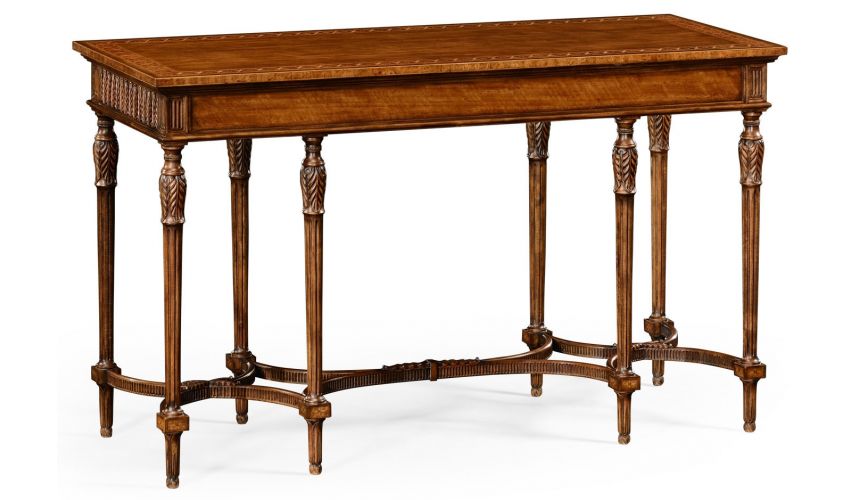 Console & Sofa Tables Napoleon III style console table with fine inlay