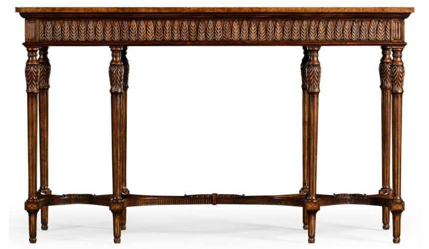 Console & Sofa Tables Napoleon III style console table with fine inlay