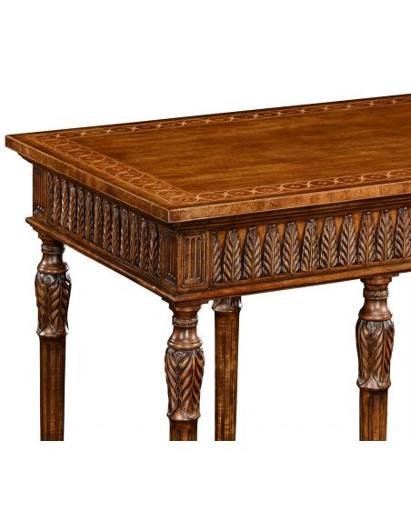 Console & Sofa Tables Napoleon III style console table with fine inlay
