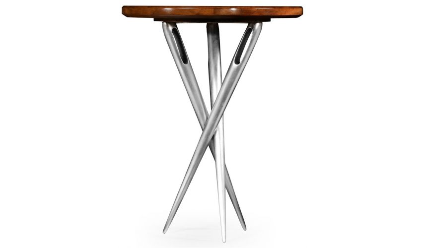 Round & Oval Side Tables \\"Cute as a Button\\" side table.