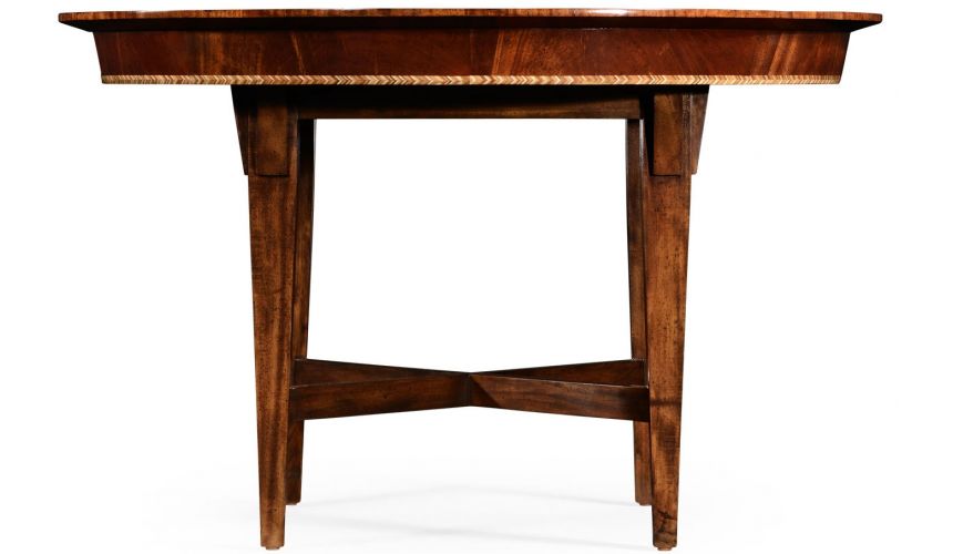 Dining Tables Craftsman's mahogany round table