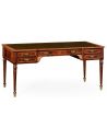 Executive Desks Sheraton style mahogany bureau plat
