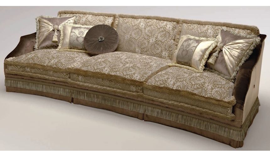 SOFA, COUCH & LOVESEAT Upholstered 3-Seater Sectional Sofa