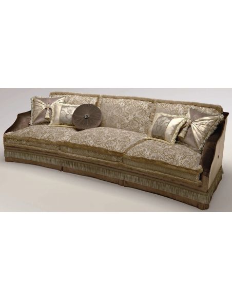 SOFA, COUCH & LOVESEAT Upholstered 3-Seater Sectional Sofa