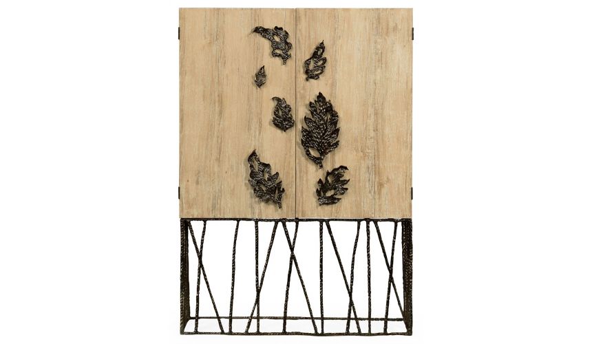 Home Bar Furniture Falling leaves drinks cabinet