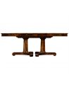 Dining Tables Mahogany twin leaf Biedermeier style dining table.