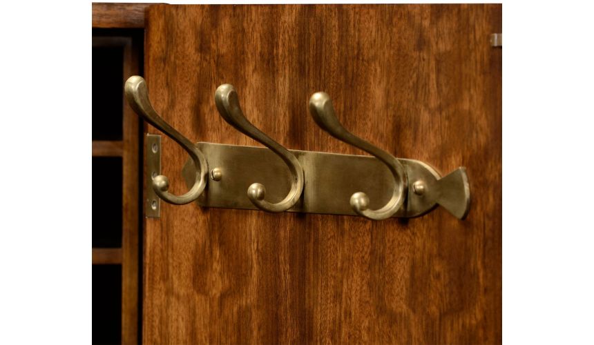 Home Bar Furniture Tartan Haberdashery chest.