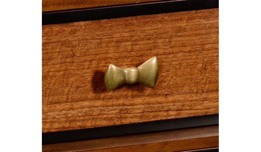 Home Bar Furniture Tartan Haberdashery chest.