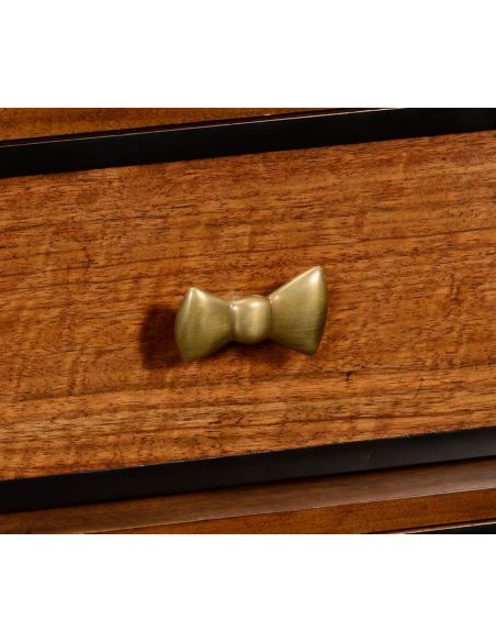 Home Bar Furniture Tartan Haberdashery chest.