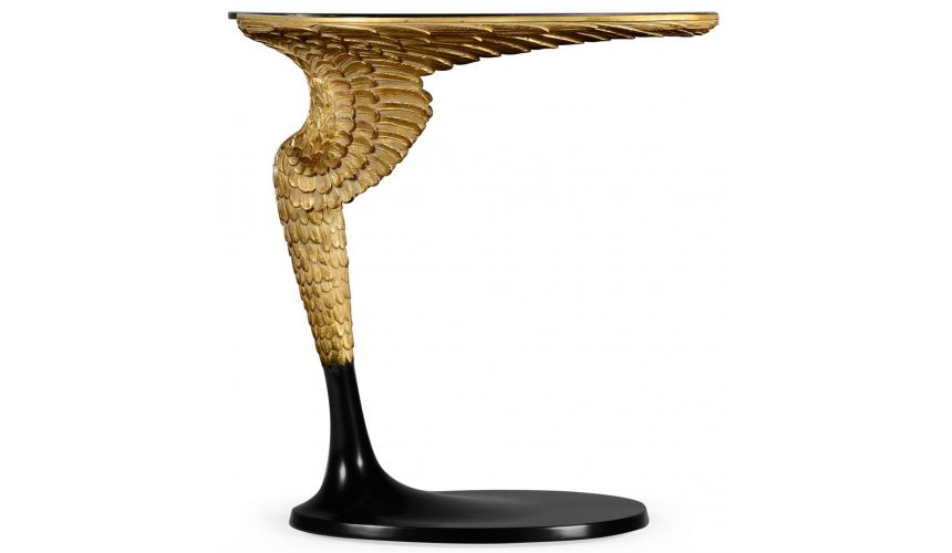 Round & Oval Side Tables Empire style flying wing side table