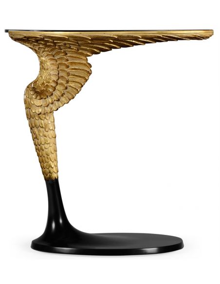 Round & Oval Side Tables Empire style flying wing side table