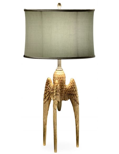 Gilded table lamp