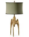 Lighting Gilded table lamp