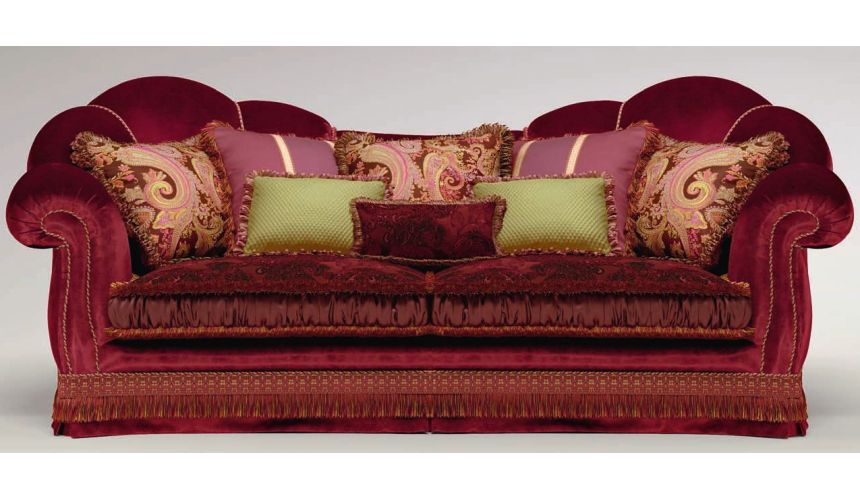 SOFA, COUCH & LOVESEAT Swanky Upholstered Sofa