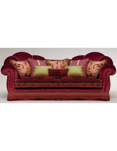 Swanky Upholstered Sofa