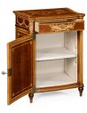 Square & Rectangular Side Tables Antique mahongany inlay cabinet (right)