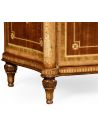 Square & Rectangular Side Tables Antique mahongany inlay cabinet (right)
