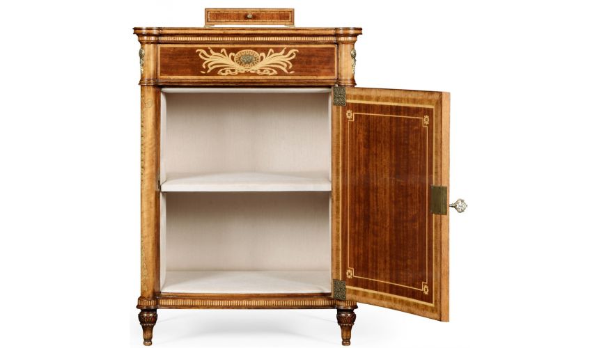 Square & Rectangular Side Tables 19th century antique mahogany side cabinet (Right)