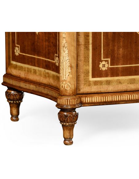 Square & Rectangular Side Tables 19th century antique mahogany side cabinet (Right)
