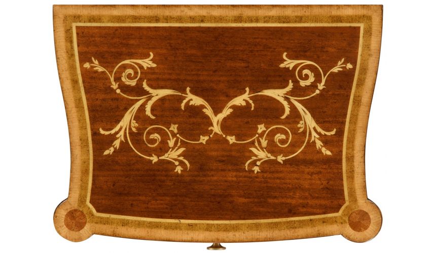 Square & Rectangular Side Tables 19th century antique mahogany side cabinet (Right)