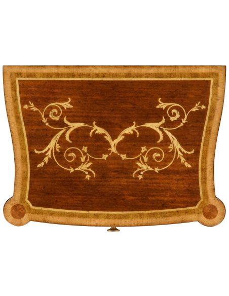 Square & Rectangular Side Tables 19th century antique mahogany side cabinet (Right)