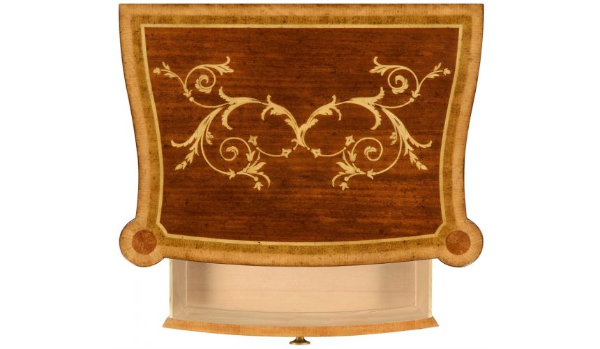 Square & Rectangular Side Tables 19th century antique mahogany side cabinet (Right)