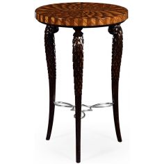 Decorative Accessories Three legged end table with circular top