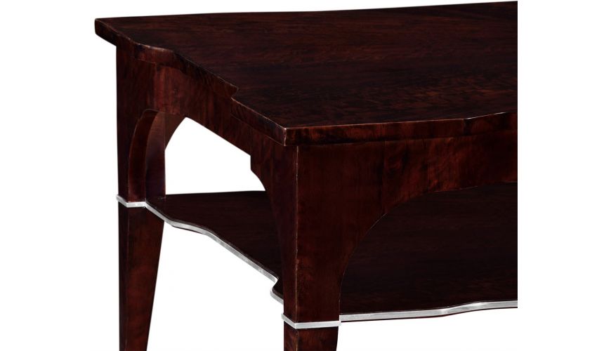 Coffee Tables Stylish Coffee Table with Shelf