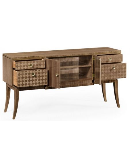 Breakfronts & China Cabinets Mid-Century 2-door Sideboard