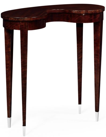 Kidney Shaped Accent Table