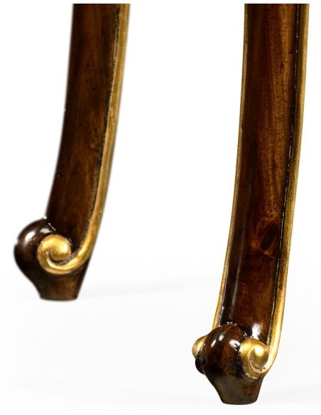 Hand-Carved Console Table