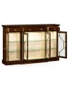 Breakfronts & China Cabinets 4-Door Display Cabinet