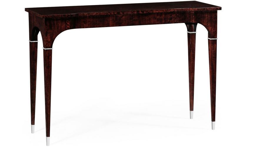 Rectangular Console Table with Tapered Legs
