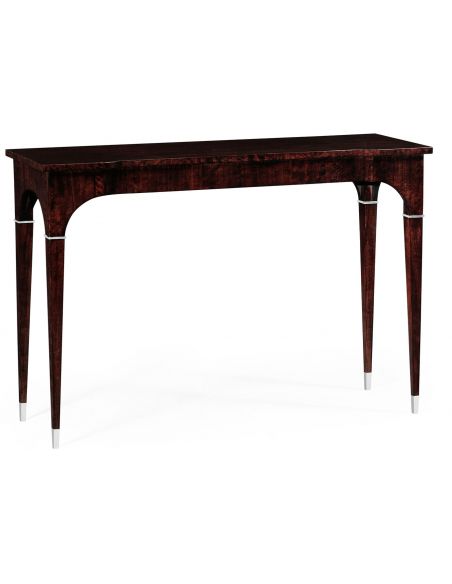 Rectangular Console Table with Tapered Legs