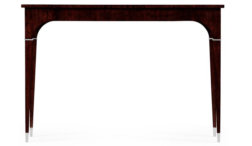Rectangular Console Table with Tapered Legs