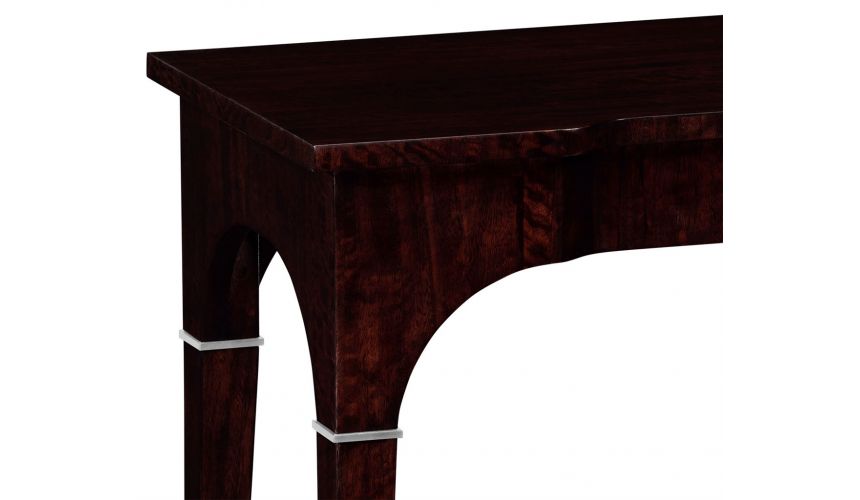 Rectangular Console Table with Tapered Legs
