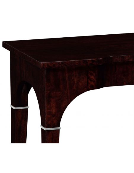 Rectangular Console Table with Tapered Legs