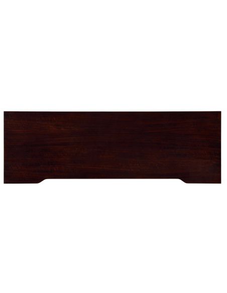 Rectangular Console Table with Tapered Legs