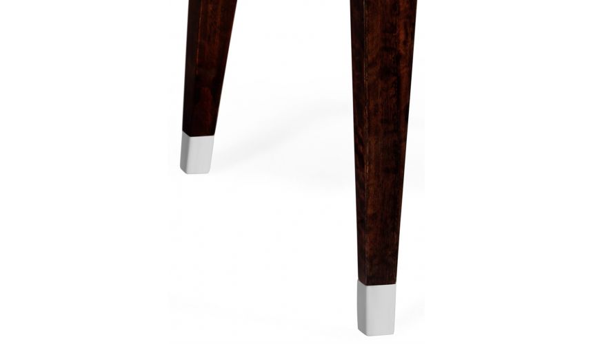 Dining Chairs Quality Leather Upholstered Armchair