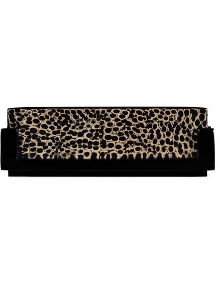 Decorative Accessories Rectangular Pen Box with Black Frame