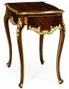 French Style Furniture End Table with Ornamental Detailing