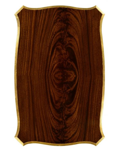 French Style Furniture End Table with Ornamental Detailing