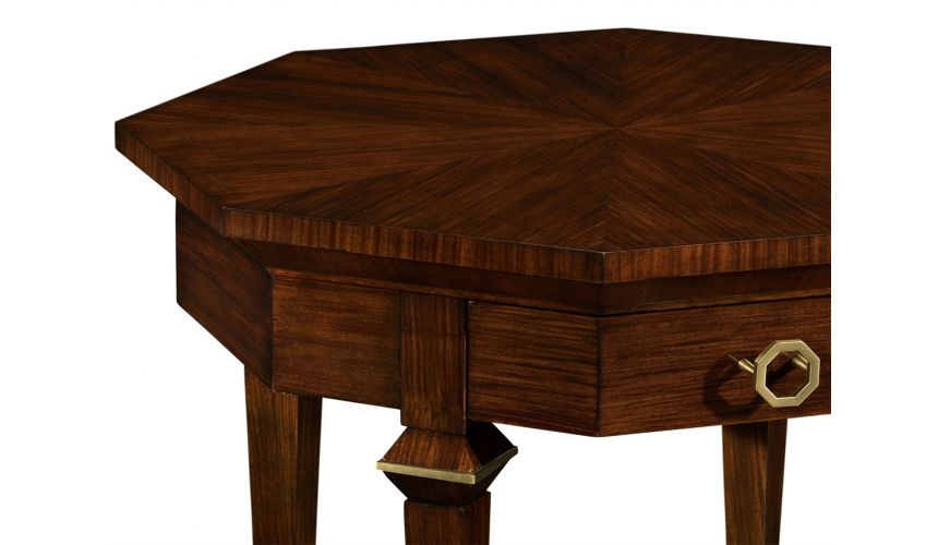 Octagonal End Table