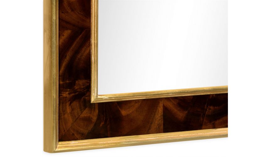 Decorative Accessories Standing Mirror with Curved Top