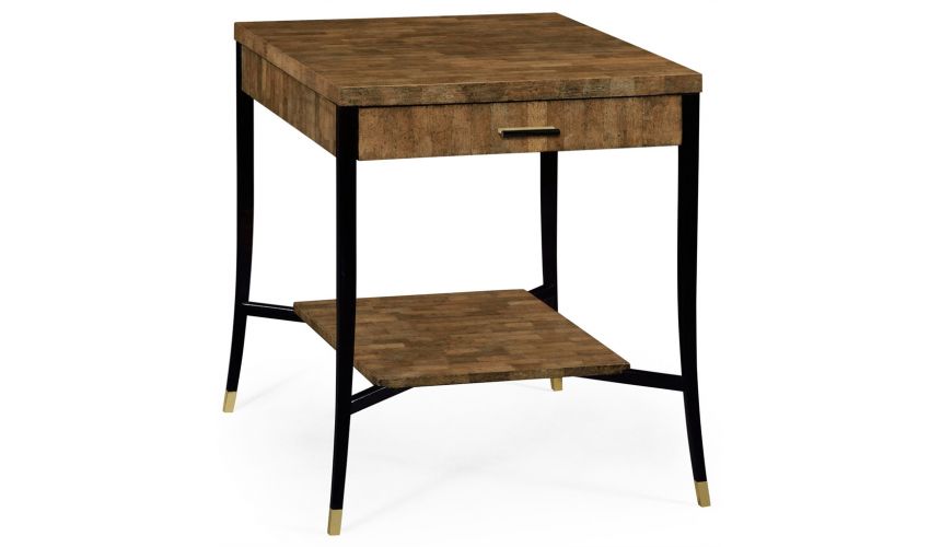 Modern Furniture Square Inlay End Table