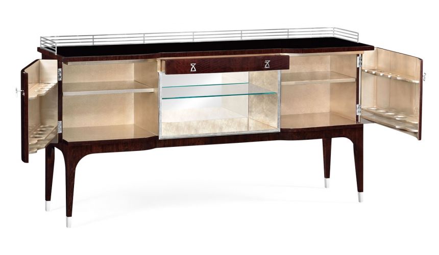 Upscale Bar Furniture Stylish Drinks Cabinet